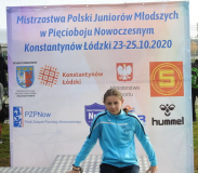 Mistrzostwa Polski Juniorów Młodszych w Pięcioboju Nowoczesnym Konstantynów Łódzki 23-25.10.2020